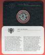 Yemen Arab Republic Nord Jemen 25 Rials 1983 Internationales Jahr des Kindes Year of the Child UNICEF Polierte Platte mit Coincard und Kapsel
