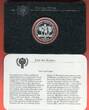 Turks and Caicos Islands Inseln 10 Crowns 1982 Internationales Jahr des Kindes Year of the Child UNICEF Polierte Platte mit Coincard und Kapsel