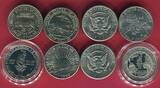 USA 8 x 1/2 Dollar Cu/Ni diverse Jahre Half Dollar Lot Lot, bitte Bild ansehen