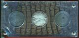 Burkina Faso 2 x 1.000 Francs CFA & 1 Medaille je 1 oz Silber 2017 The Chameleon - Prestige Set Cameleon Kameleon Stgl. bzw. prooflike in Glaskasten mit Box & Zert.