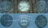 Burkina Faso 2 x 1.000 Francs CFA & 1 Medaille je 1 oz Silber 2017 The Chameleon - Prestige Set Cameleon Kameleon Stgl. bzw. prooflike in Glaskasten mit Box & Zert.