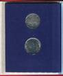 Vatikan 500 + 1000 Lire Silbermünze 1983/84 Papstjubiläum Johannes Paul II. Bankfrisch im Folder