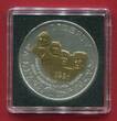 USA 1 Dollar Silbergedenkmünze 1991 Liberty - 50 Jahre Mount Rushmore (m. Teilvergoldung) prägefrisch in Kapsel, Zertifikat & Box
