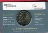 Bundesrepublik Deutschland 2 Euro Gedenkmünze 2016 A Sachsen - Sonderausgabe zur World Money Fair Berlin Stempelglanz in Coincard