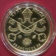 Vatican Vatikan Papst Franziskus KMS 1 Cent - 2 Euro mit 50 Euro Gold 2019 MMXVIX Pope Papst Francis (Franciscus) (2013-date) Familie Family Polierte Platte OVP