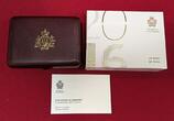 20 und 50 Euro Gold 2016 Architektonische Elemente San Marinos - Castello di Fiorentino & Chiesanuova Polierte Platte mit Box, Zert. & Umkarton