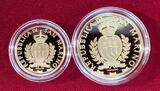 20 und 50 Euro Gold 2016 Architektonische Elemente San Marinos - Castello di Fiorentino & Chiesanuova Polierte Platte mit Box, Zert. & Umkarton