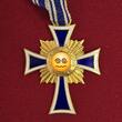 Drittes Reich Orden Auszeichnung 1938 Mutterkreuz imit langem Band Vergoldet wenig getragen mit Box Ziemer und Söhne Oberstein
