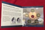 Bundesrepublik Deutschland 5 x 5 Euro Münzen Komplettsatz 2016 Blauer Planet Erde A,D,F,G & J Polymerring Prfr leicht getönt in privater Verpackung
