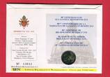 Vatikan 2 Euro 2007 80. Geburtstag Benedikt XVI. Benedict prägefrisch im Numisbrief