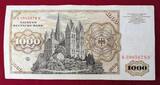 BRD, Deutsche Bundesbank 1000 DM Deutsche Mark 1960 Dom zu Limburg an der Lahn - Lucas Cranach d. Ä. Johannes Scheyring gebraucht, bitte Bilder ansehen