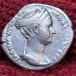 Rom Kaiserzeit Denar bis 137 n. Sabina sehr schön