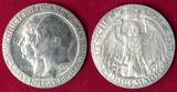 Preußen, Prussia 3 Mark Silbermünze 1910 A Universität Belin Jahrhundertfeier - University Uni vz-prfr. leicht getönt mit MDM Zertifikat