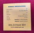 Australien 1 Dollar Silbermünze 2013 Road Sign Känguru - 1 Oz Silber - Kangaroo Frosted Uncirculated (Stempelglanz) mit Box, Umkarton & Zertifikat