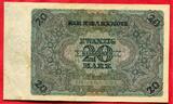 Deutschland Inflation 20 Billionen Mark Reichsbanknote 5.12.1924 KN 7 Stellig Ser C Sehr Selten sehr schön gebraucht III