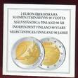 Finnland 5 Euro Gedenkmünze 2007 90 Jahre Unabhängigkeit PP in Kapsel, Zertifikat und Box OVP