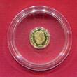Cook-Inseln 5 Dollars Gold 2009 10 Jahre Euro-Einführung Polierte Platte in Kapsel mit Zertifikat & Box