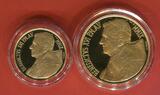 20 und 50 Euro Goldmünzen Gold 2009 Vatikan 20 und 50 Euro Gold 2010 Satz PP mit Originalverpackung Polierte Platte OVP