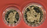 20 und 50 Euro Goldmünzen Gold 2009 Vatikan 20 und 50 Euro Gold 2010 Satz PP mit Originalverpackung Polierte Platte OVP