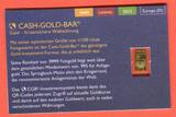 Deutschland 1/100 Unze Goldbarren Gold 2012 Cash-Gold-Bar - Motiv: Springbock Prfr. in Pappkarte