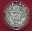 USA 1 Dollar Silbermünze 2008 United States Mint Bald Eagle Stempelglanz in Kapsel, Zertifikat, Box & Umkarton; OVP