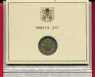 Vatikan 2 Euro Gedenkmünze 2017 1950 Jahre Martyrium der hll. Petrus und Paulus Bankfrisch in OVP