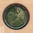 San Marino 2 Euro Gedenkmünze 2017 750. Geburtstag Giotto di Bondo Maler Bankfrisch in Folder/Coincard OVP