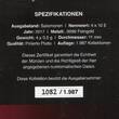 Salomon-Inseln 4 x 10 Dollars Gold 2017 Smart Collection - Britannia 1987 - 2017 Polierte Platte in Kapseln, Zertifikat & Box, OVP