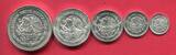 Mexiko 1, 1/2, 1/4, 1/10, 1/20 Onza 1994 Libertad 5 Münzen Set Bankfrisch