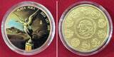 Mexiko 1 Onza - 1 Unze Silber 2015 Rembrandt Libertad - Ounce of Art - 1 oz Silver Coin Prfr. vergoldet und mit Farbapplikation inkl. Box & Zert.