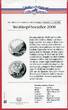 USA 1 Dollar Silbermünze 2008 Weißkopf-Seeadler Polierte Platte in Kapsel mit Zertifikat
