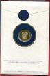 Panama 100 Balboas Gold 1980 Pre Columbian Art Golden Condor Polierte Platte in Franklin Mint Coincard Versiegelt