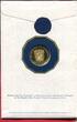Panama 100 Balboas Gold 1979 Orchid Polierte Platte in Franklin Mint Coincard Versiegelt