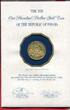 Panama 100 Balboas Gold 1979 Orchid Polierte Platte in Franklin Mint Coincard Versiegelt