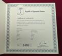 Guinea Equatorial 15000 Francs Silbermünze - 1 Kilogramm Silver 1992 Endangered Wildlife - 1 Kilo Silber - Elefant - Elephant Polierte Platte mit Box und Zertifikat