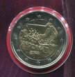 2 Euro Gedenkmünze 2024 100 Jahre Skisport in Andorra Stempelglanz in Coincard, OVP