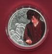 Niue 2 Dollars Silbermünze 2021 Herr der Ringe - Frodo (1 oz, m. Farbapplikation) Polierte Platte in Kapsel, Zertifikat, Holzbox & Karton; OVP