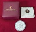 25 Dollars Silbermünze - 1 oz Proof Silver Coin 2018 Wolf - aus der Serie O, Kanada Polierte Platte mit Zertifikat & Box, ohne Umkarton