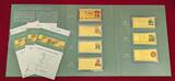 Deutschland 7 x 0,5 Gramm Goldnoten DDR Banknoten - Noble Notes - 3,5 Gramm 999 Gold Polierte Platte mit MDM Folder & 3 Zertifikaten