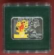 Niue 1 Dollar Silbermünze mit Farbauflage 2007 Vincent Van Gogh Prfr. Farbmünze mit Etui & Zert.