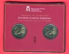Spanien 2 x 2 Euro 2014 Thronwechsel Don Juan Carlos I. - Don Felipe VI. Stempelglanz im Blister