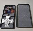 Germany, Third Reich Deutschland Kreuz Abzeichen Orden Versilbert 1933-1945 Polizei Dienstauszeichnung in Silber (18 Jahre) - Für Treue Dienste leicht gebraucht mit originalschachtel