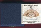 Italien 500 Lire Silbermünze 1992 200. Geburtstag Gioacchino Rossini PP in Kapsel mit Etui & Zertifikat