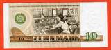 DDR 10 Mark Banknote 1971 Clara Zetkin Kassenfrisch I