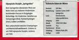 Nordkorea 500 Won Silbermünze 2007 Olympische Spiele 2008 Peking - Springreiten Polierte Platte in Kapsel mit Zertifikat