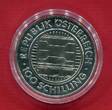 Österreich 100 Schilling Silbermünze 2000 Millenium prooflike in Kapsel, Zertifikat & Box