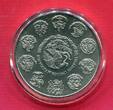 Mexiko 1 Onza Silber Plata Pura 2016 Jesús Malverde (1 oz, Farbauflage, sehr selten / very rar) Stempelglanz in Kapsel mit Zertifikat & Box