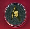 Kanada Canada 200 Dollar Gold 2016 Star Trek - Delta Coin Polierte Platte in Kapseln, Zertifikat, Holzbox, Karton; OVP