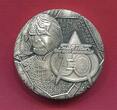 Tuvalu 2 Dollars Silber 2017 Star Trek™ - Lieutenant Commander Worf (2 oz m. Farbauflage) Proof Antik mit Zertifikat, Box & Umkarton; OVP