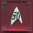 Tuvalu 2 Dollars Silber 2016 Star Trek™ - 50th Anniversary Delta Coin (1 oz) Stempelglanz in Hartplastik, Zertifikat & Box; OVP